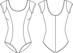 Cap Sleeve Leotard - Dancer's Wardrobe