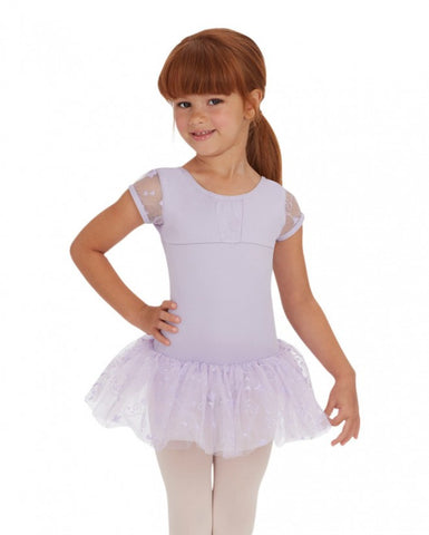 Cap Sleeve Tutu Dress by Capezio (Lilac) 10128C - Dancer's Wardrobe