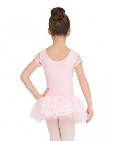 Cap Sleeve Tutu Dress by Capezio (Pink) 10128C - Dancer's Wardrobe