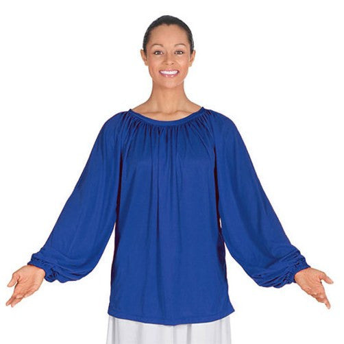 Child Pullover Long Sleeve Blouse - Dancer's Wardrobe