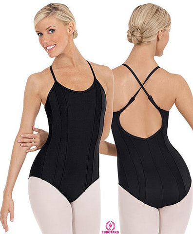 Adult Mesh Inset Leotard - Dancer's Wardrobe