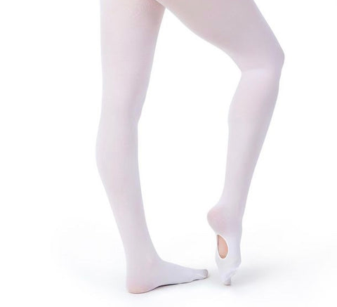 Capezio Ultra Soft Transition Tights 1916 (White) - Sizes L/XL, XXL