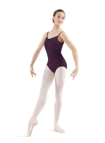 Adult Pinched Seamed Leotard (Blackberry) - Dancer's Wardrobe