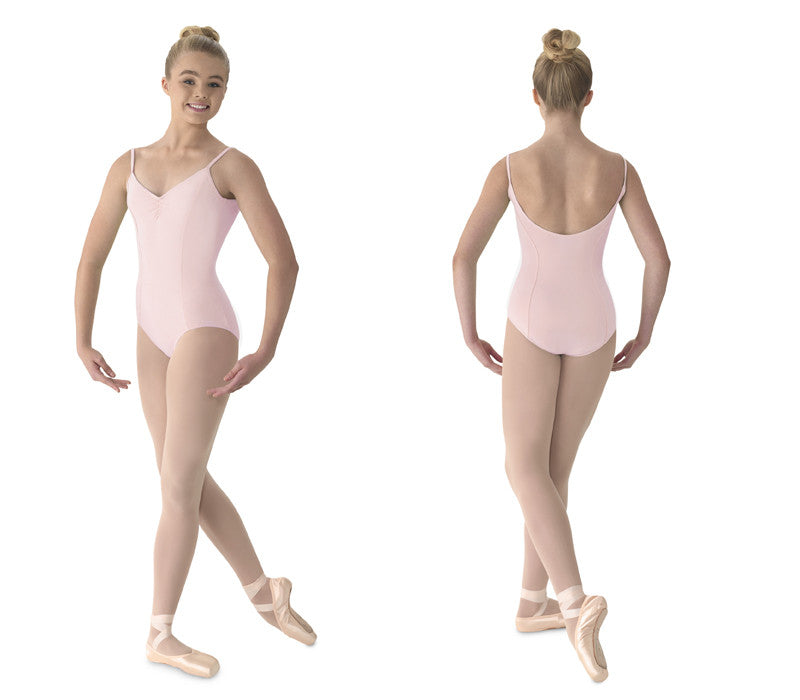 Pinched Seam Camisole Leotard - Dancer's Wardrobe