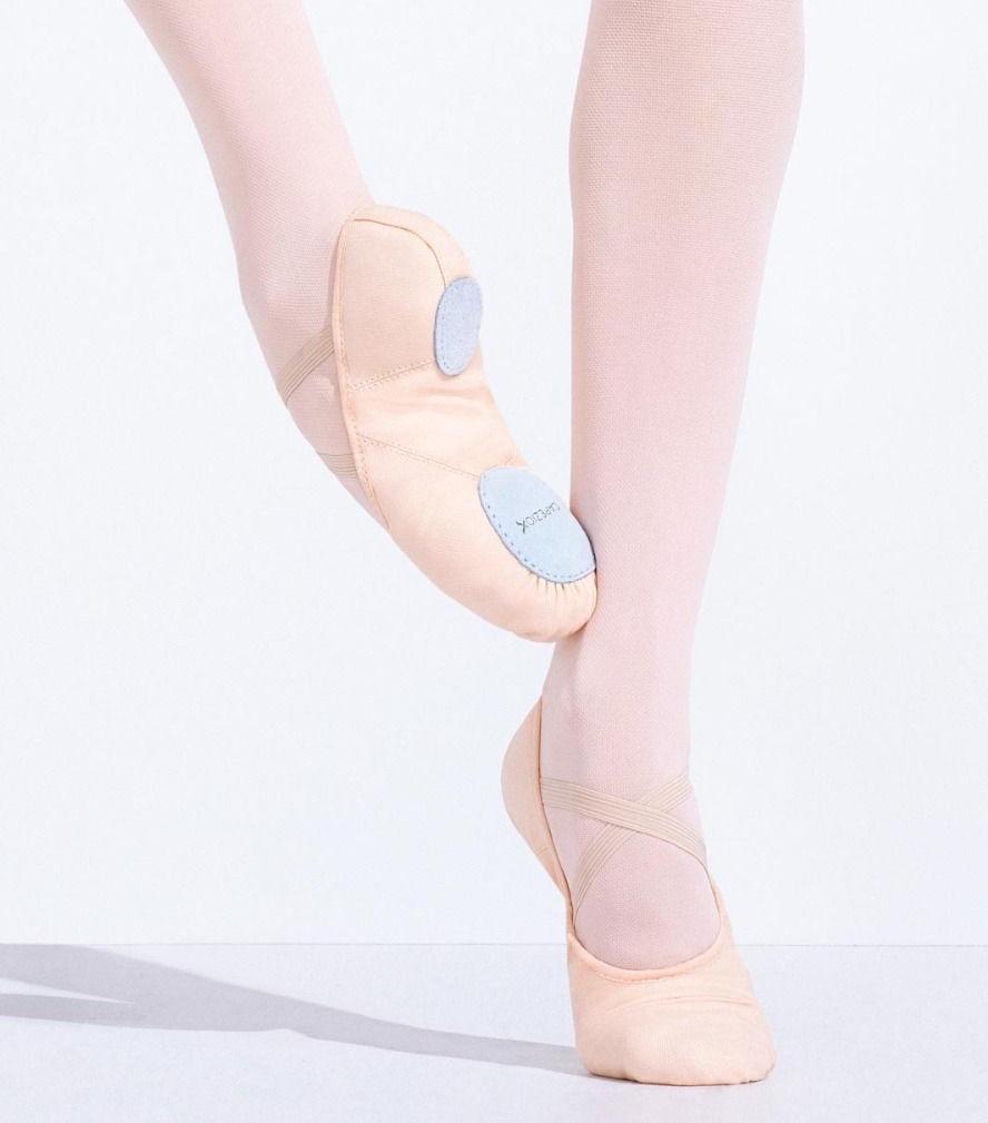 Adult Canvas Juliet Ballet Slipper 2028 Capezio -Sizes 4, 4.5 (Kids 2, 2.5) & 9-11