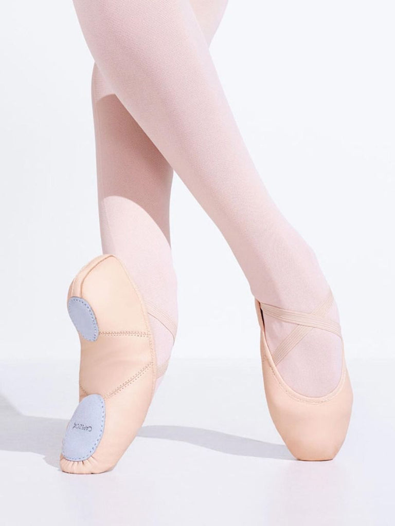 Capezio “Juliet” Leather Split Sole Ballet Shoe 2027 - Ladies Size 11M