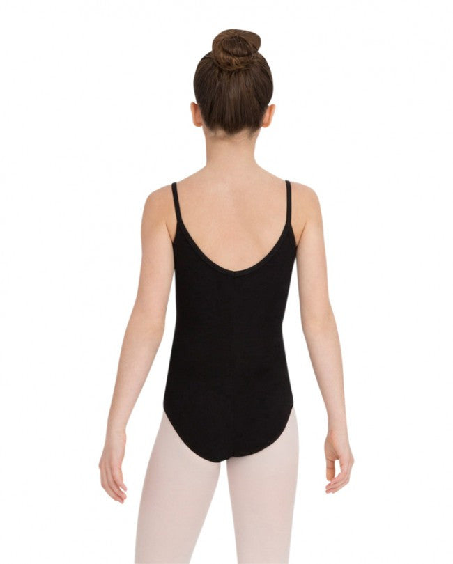 Child Princess Camisole Leotard (Black) - Dancer's Wardrobe