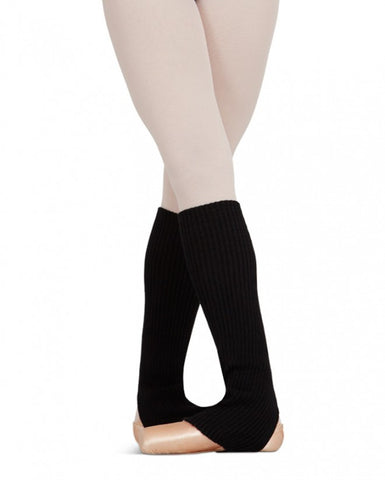 18" Stirrup Legwarmers (Black) CS104 - Dancer's Wardrobe