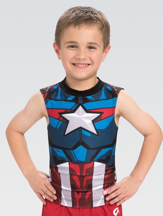 Sleeveless Captain Compression Shirt