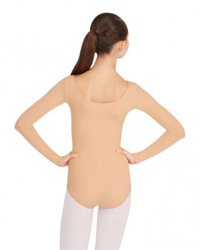 Adult Long Sleeve Leotard (Light Suntan) - Dancer's Wardrobe