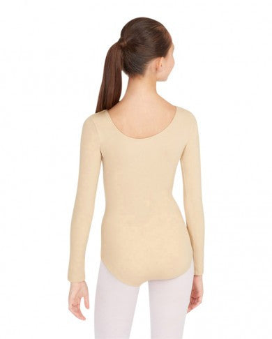 Adult Long Sleeve Leotard (Nude) - Dancer's Wardrobe