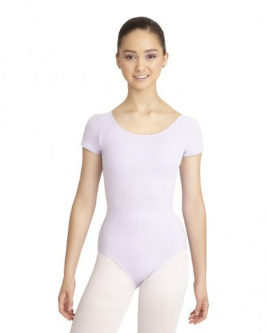 Adult Short Sleeve Leotard (Lavender) - Dancer's Wardrobe
